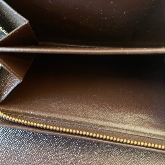 Louis Vuitton Damier Ebene Porte Monnaie Billets Tresor Bilfold Wallet - Picture 5 of 7